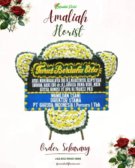 Papan Bunga Duka Bangkingan